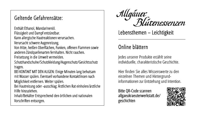 Leichtigkeit - Themenmischung 50 ml