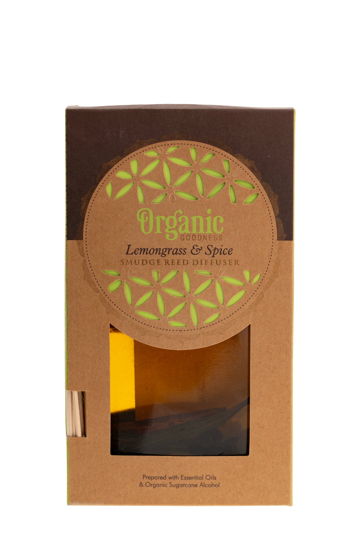 Zitronengras und Gewürze Organic Reed Diffuser 150 ml