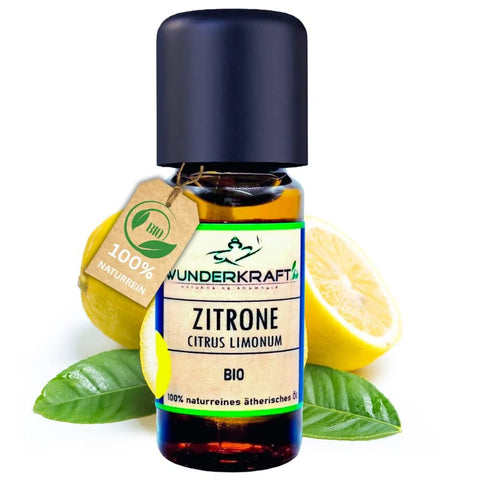 BIO Zitronenöl, 100% naturreine ätherische Öle
