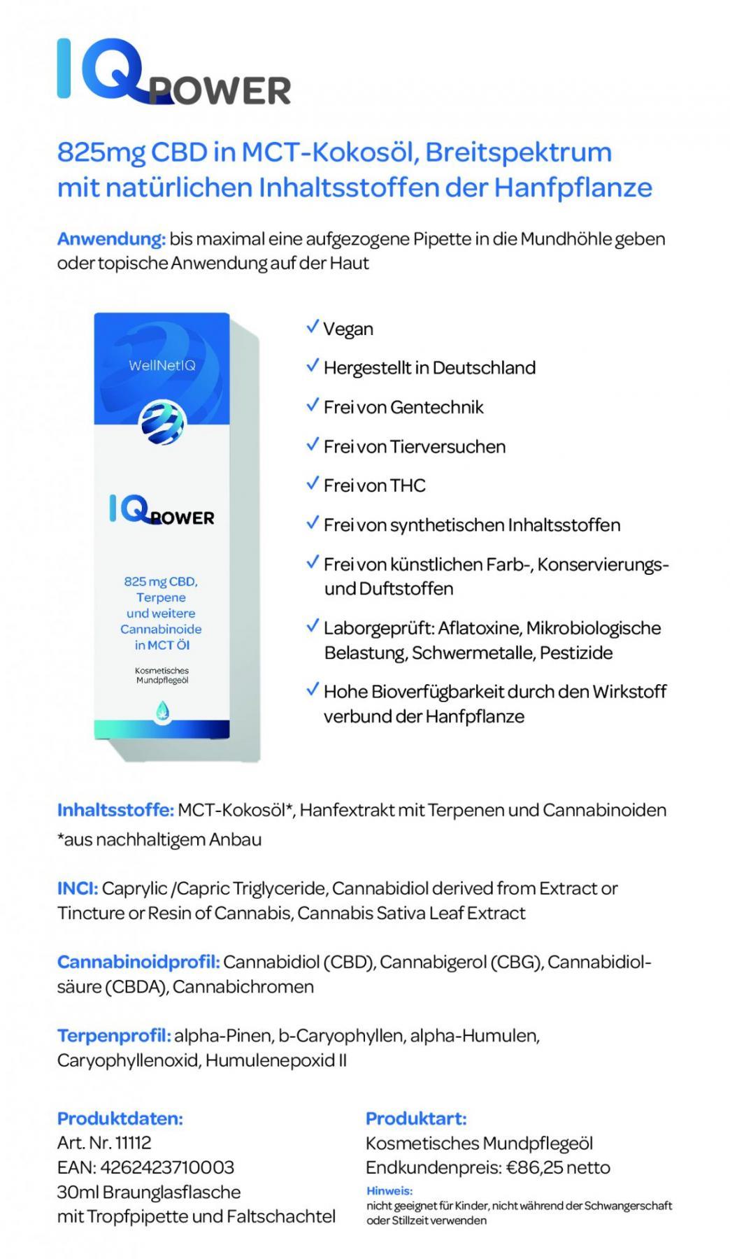 IQ Power 825