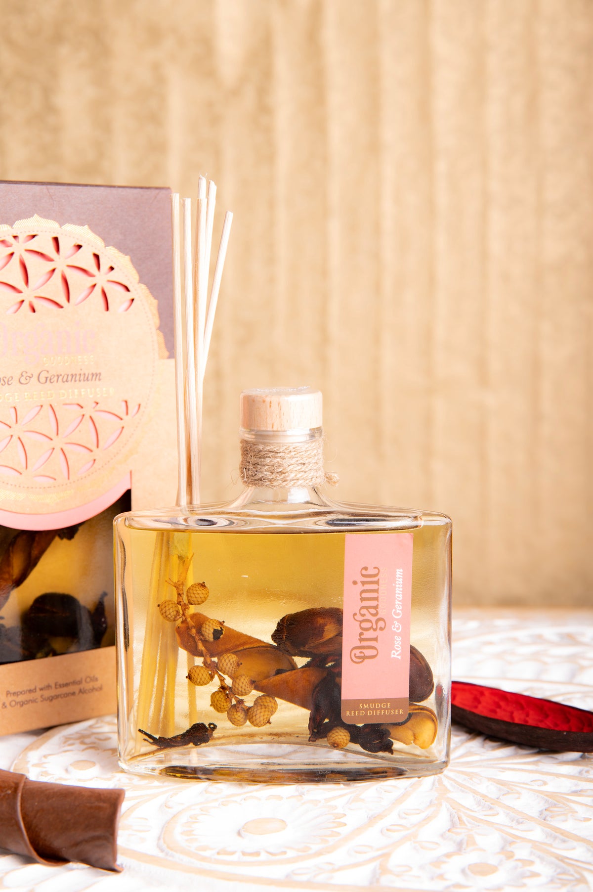 Rose und Geranie Organic Reed Diffuser